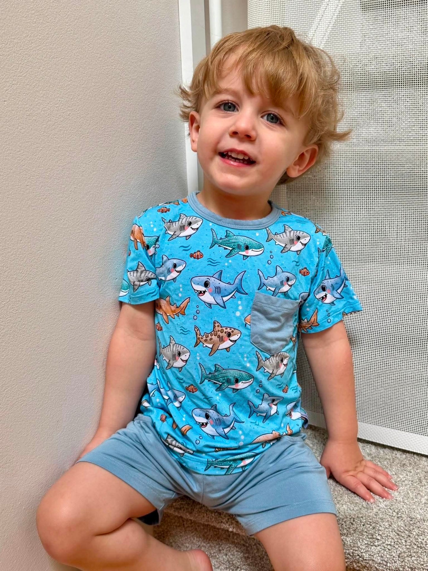Chomp Crew Two-Piece Shorts Set