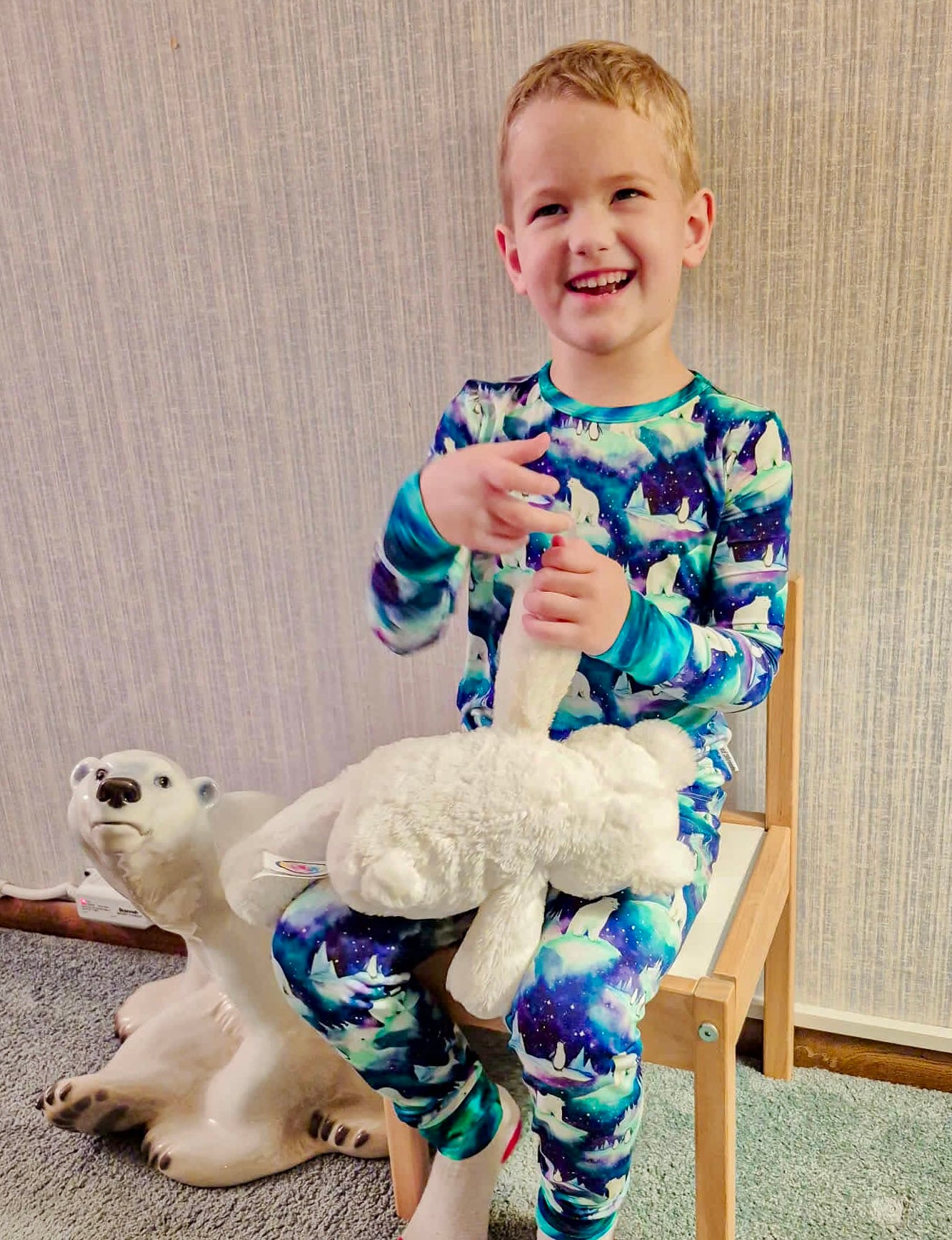 Aurora Bearealis Two-Piece Pajamas