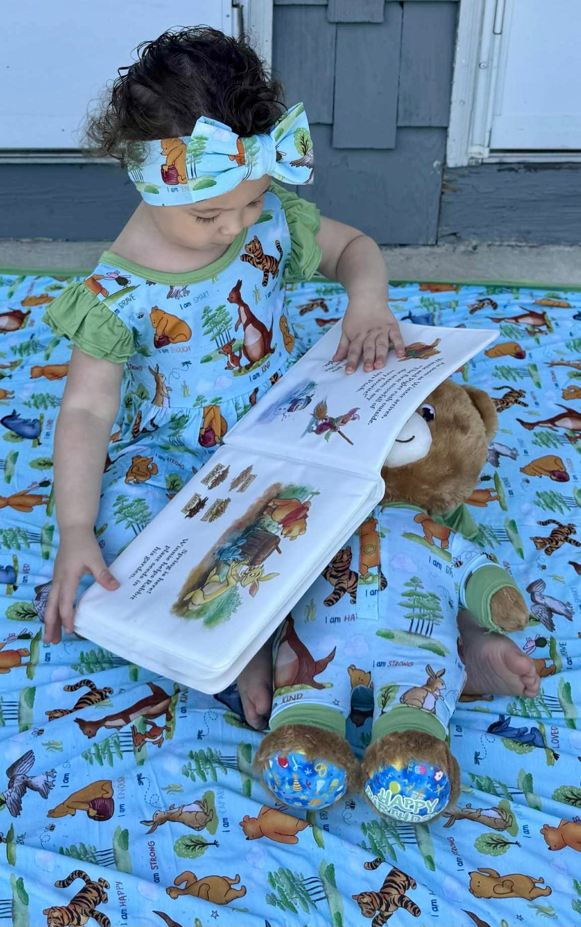 Pooh’s Path of Positivity Bow Headband