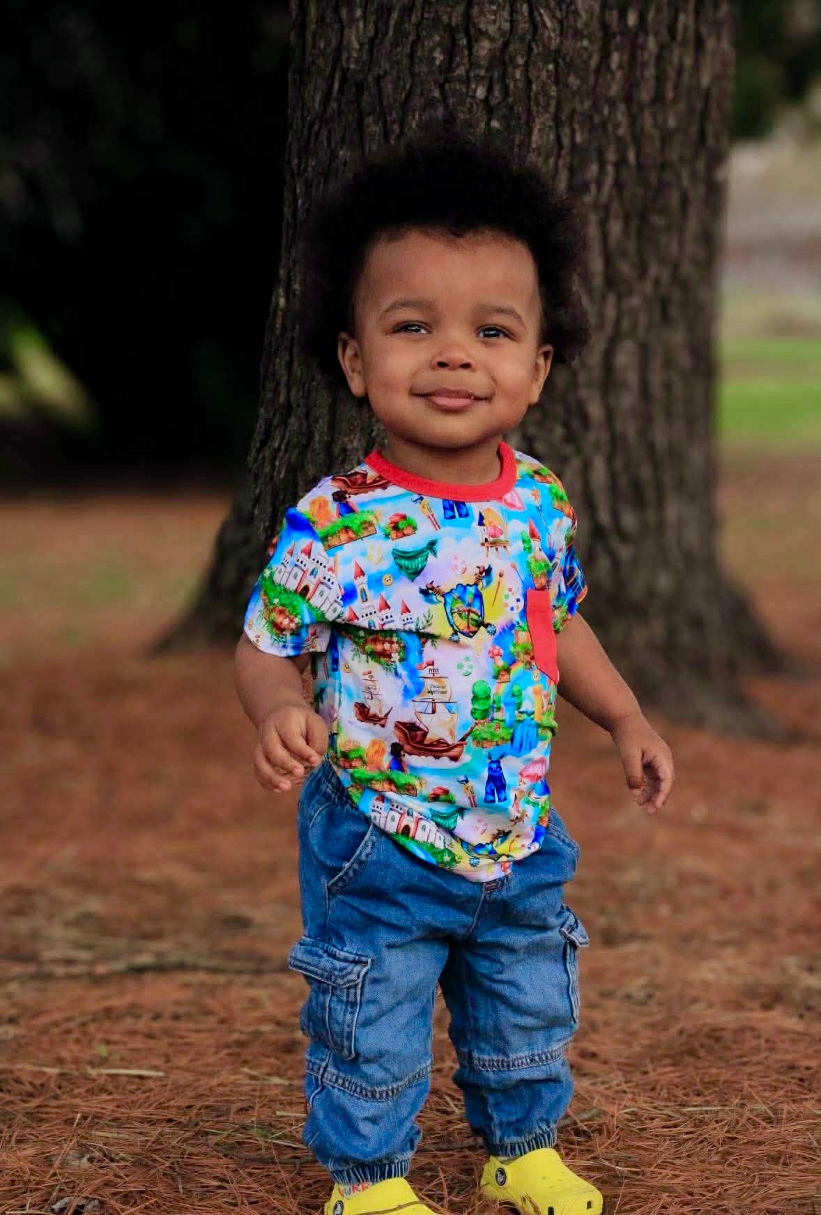 “Galaxy Land” Pocket T-Shirt