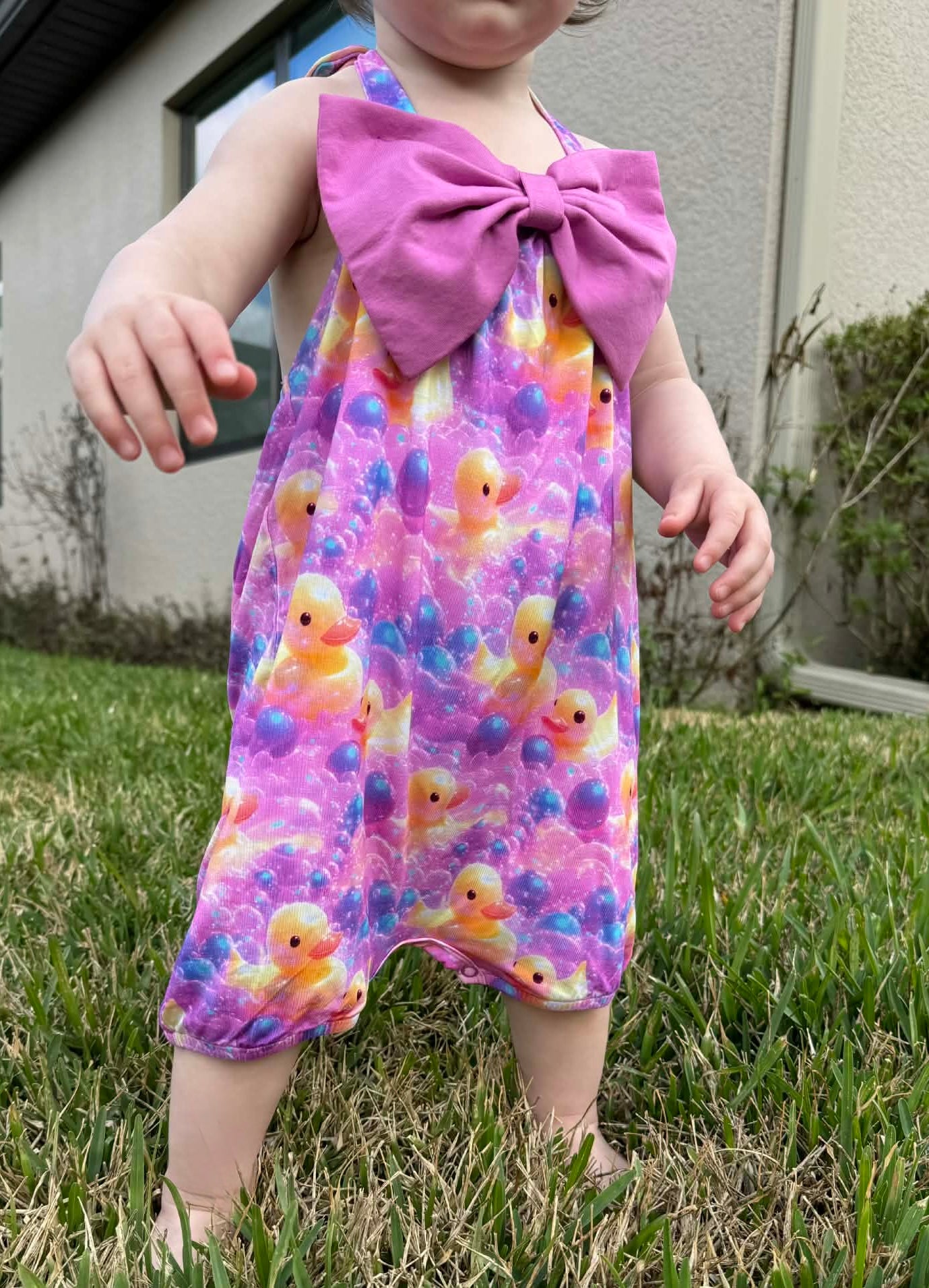 “Bubble Duckies” Halter Bubble