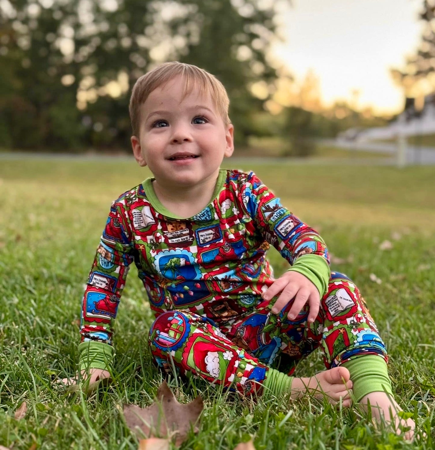 “Mean One” Two-Piece Pajamas