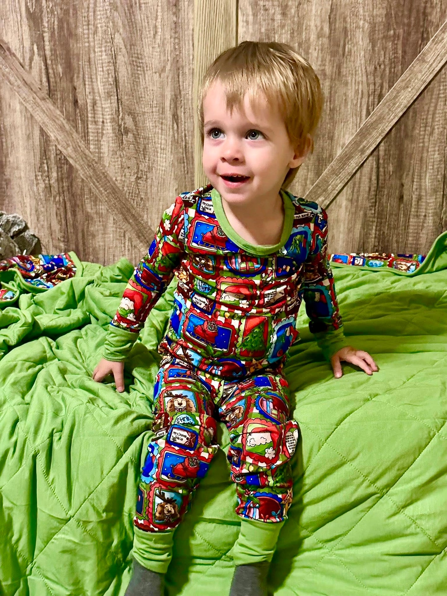 “Mean One” Two-Piece Pajamas