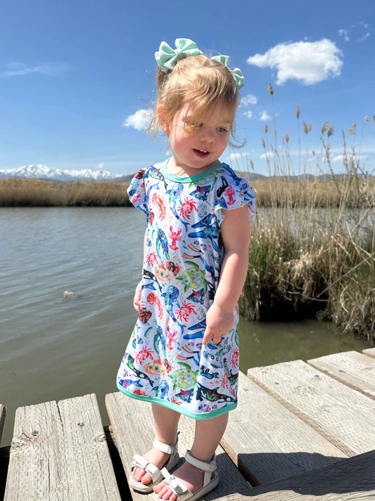 Tiny Sea Treasures Gown