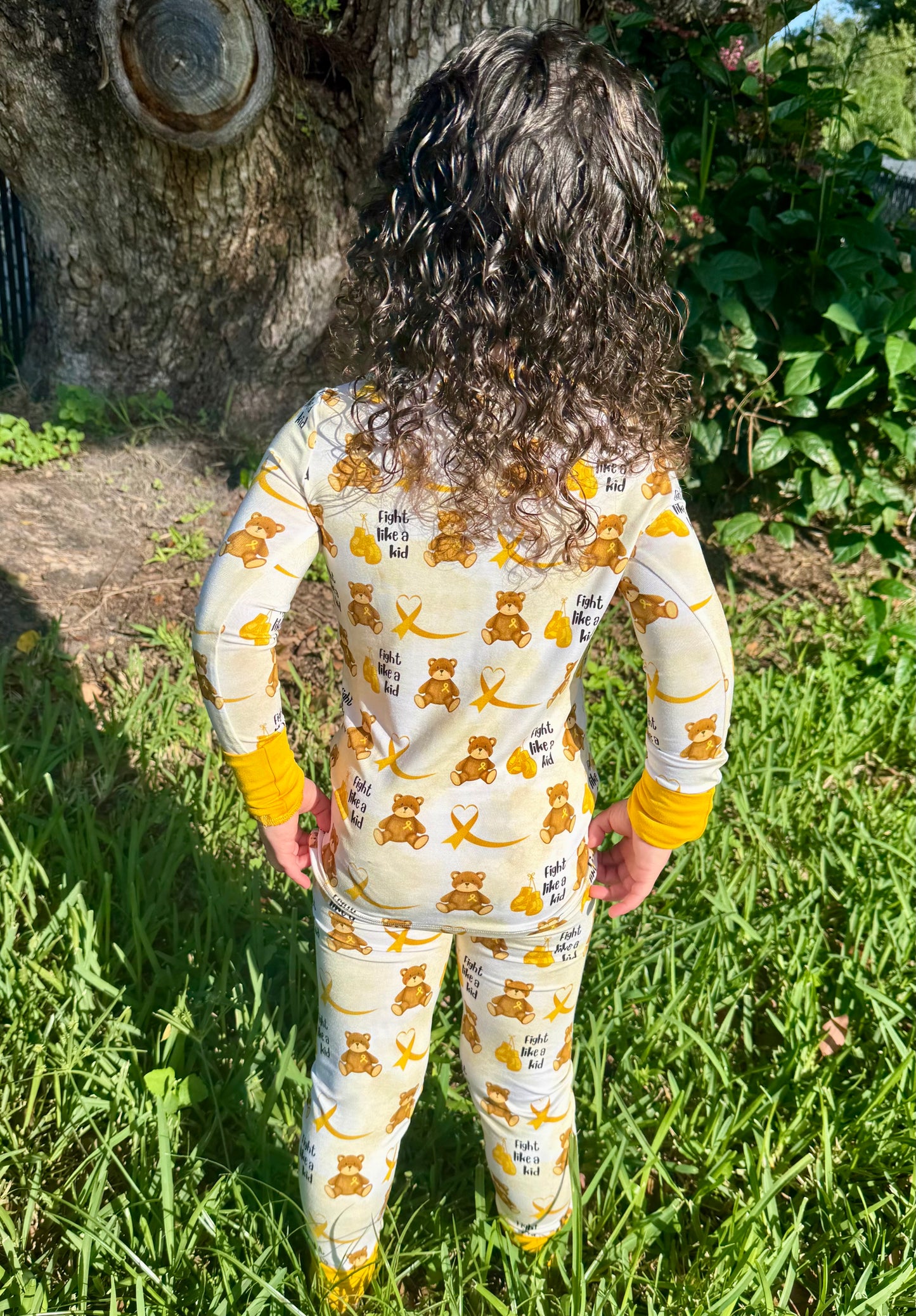 “Fight like a kid” Two-Piece Pajamas