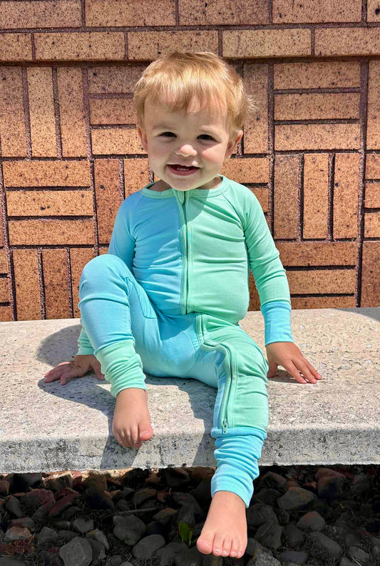 “Color Block Pop” Zippy