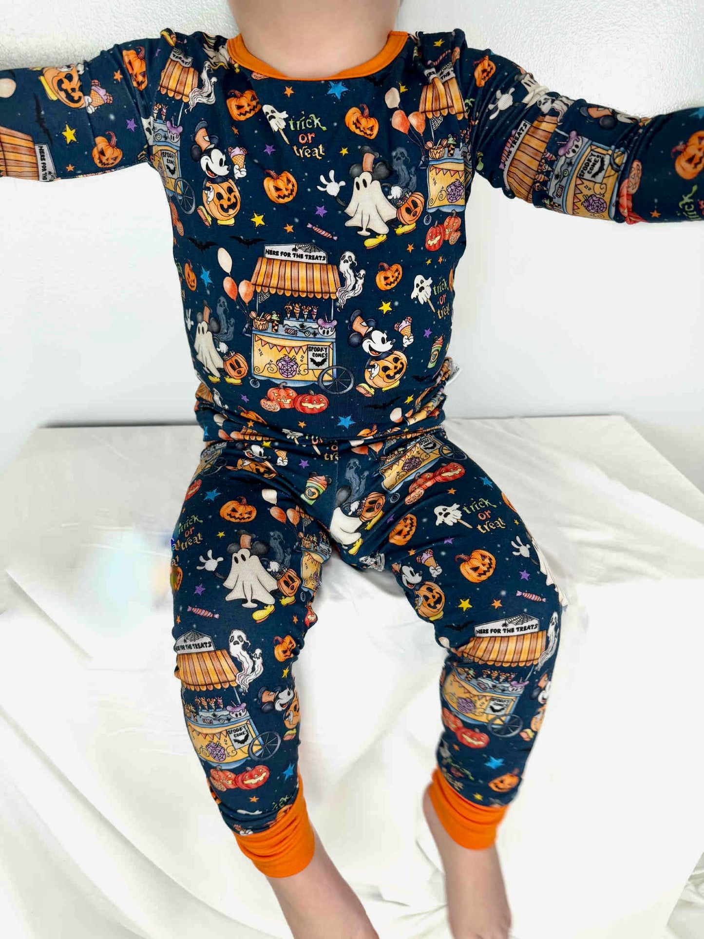 Steamboat Willie’s Not So Scary Halloween Two-Piece Pajamas