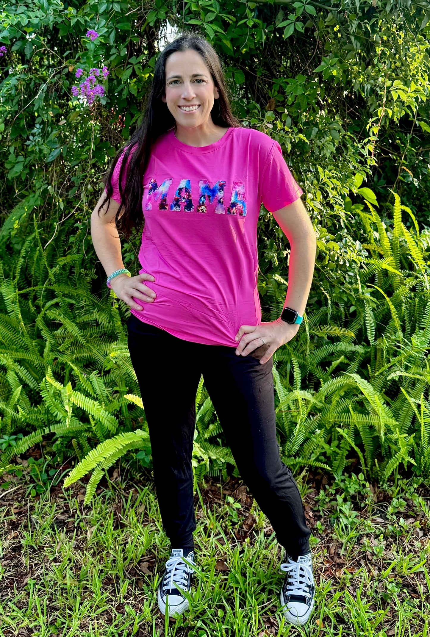 Mermaid Wishes Mama T-Shirt