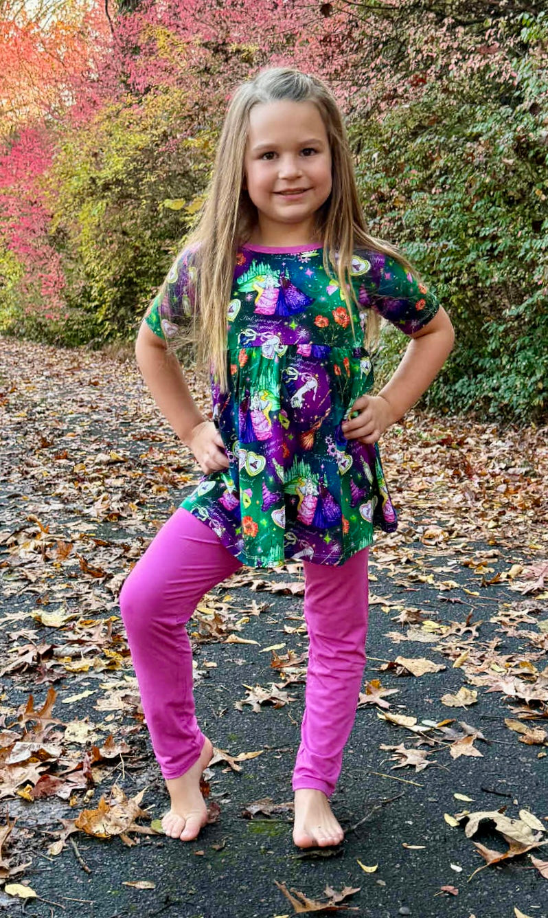 “Wicked Witch” Peplum Set