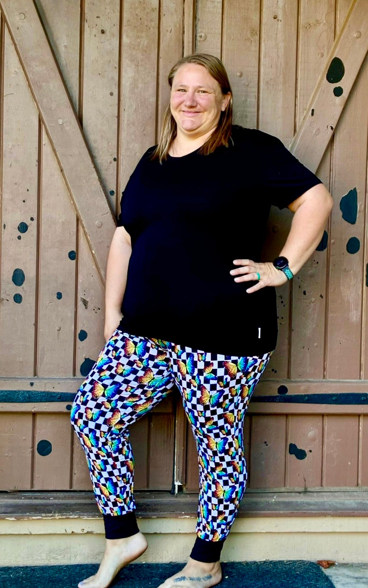 “The Clark Spark ~ Wired for Wonder” Woman’s Joggers