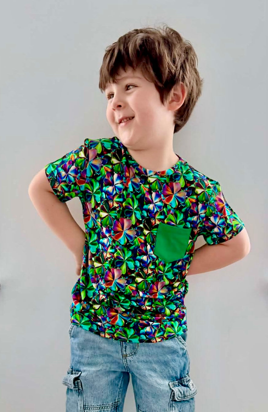 “Bursting With Luck” Pocket T-Shirt