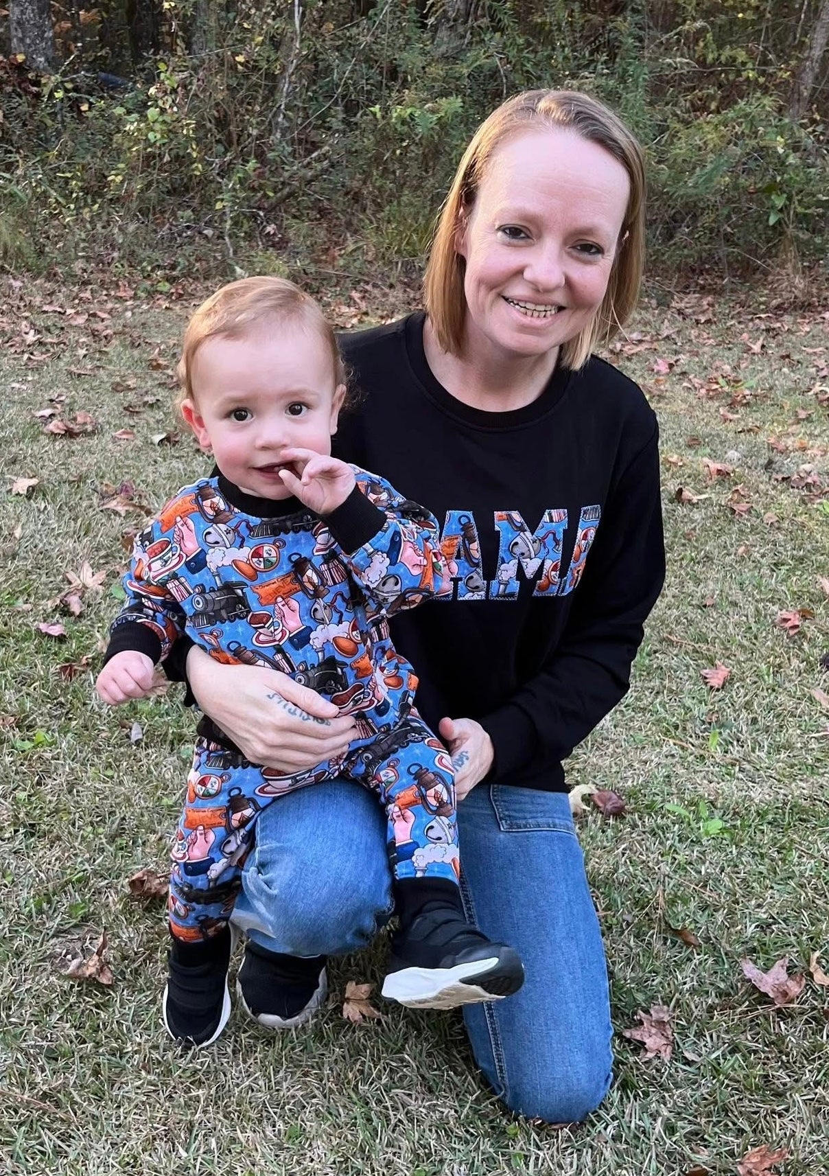 “Christmas Express” Mama Sweater