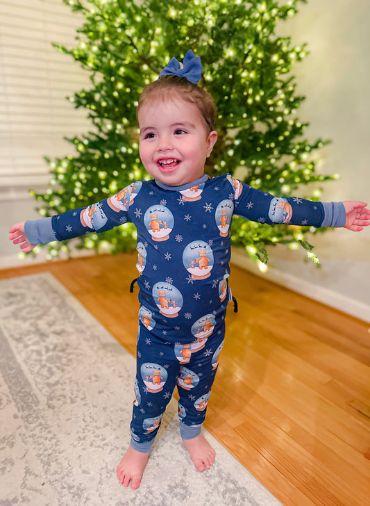 “Flurry Friends” Two-Piece Pajamas