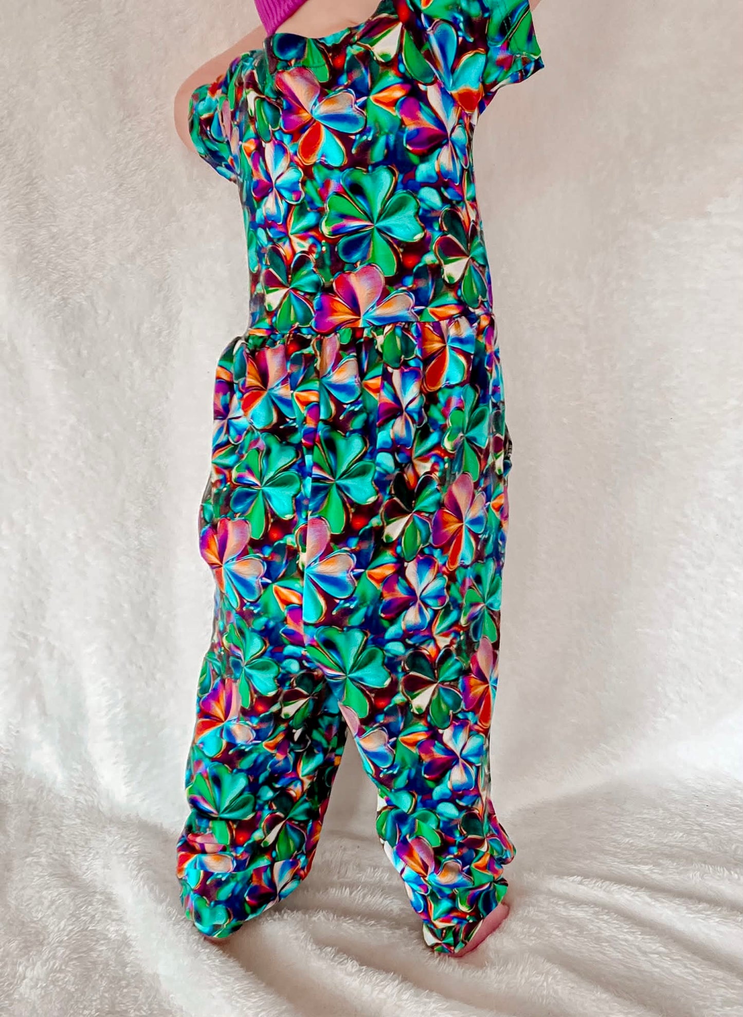 “Bursting With Luck” Romper