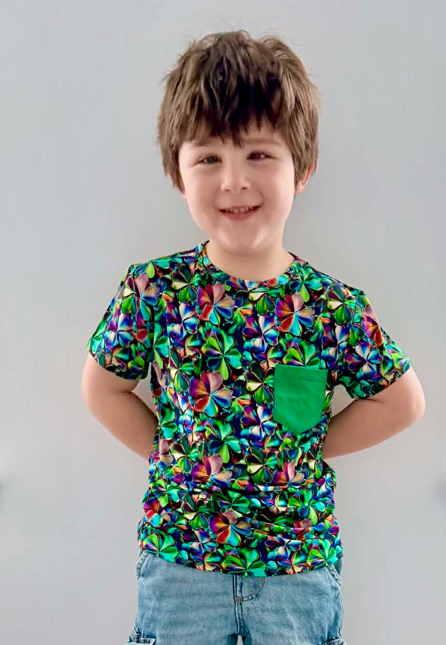 “Bursting With Luck” Pocket T-Shirt