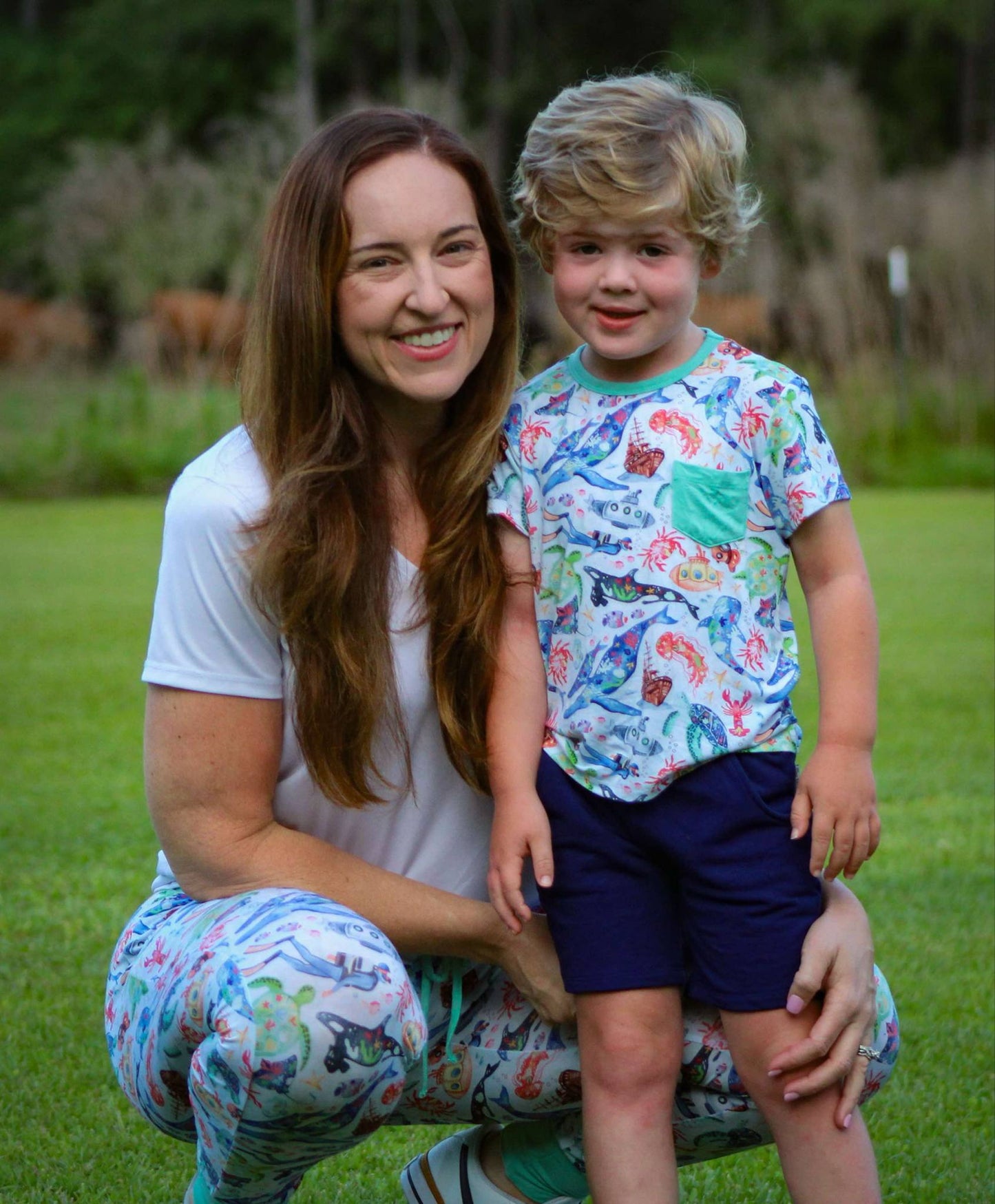 Tiny Sea Treasures Pocket T-Shirt