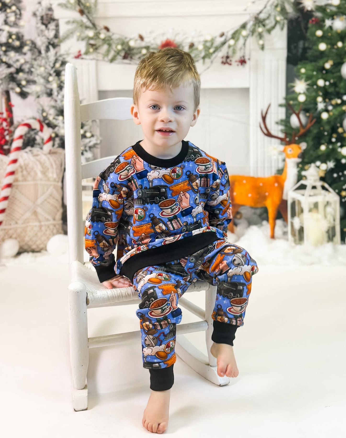 “Christmas Express” Jogger Set
