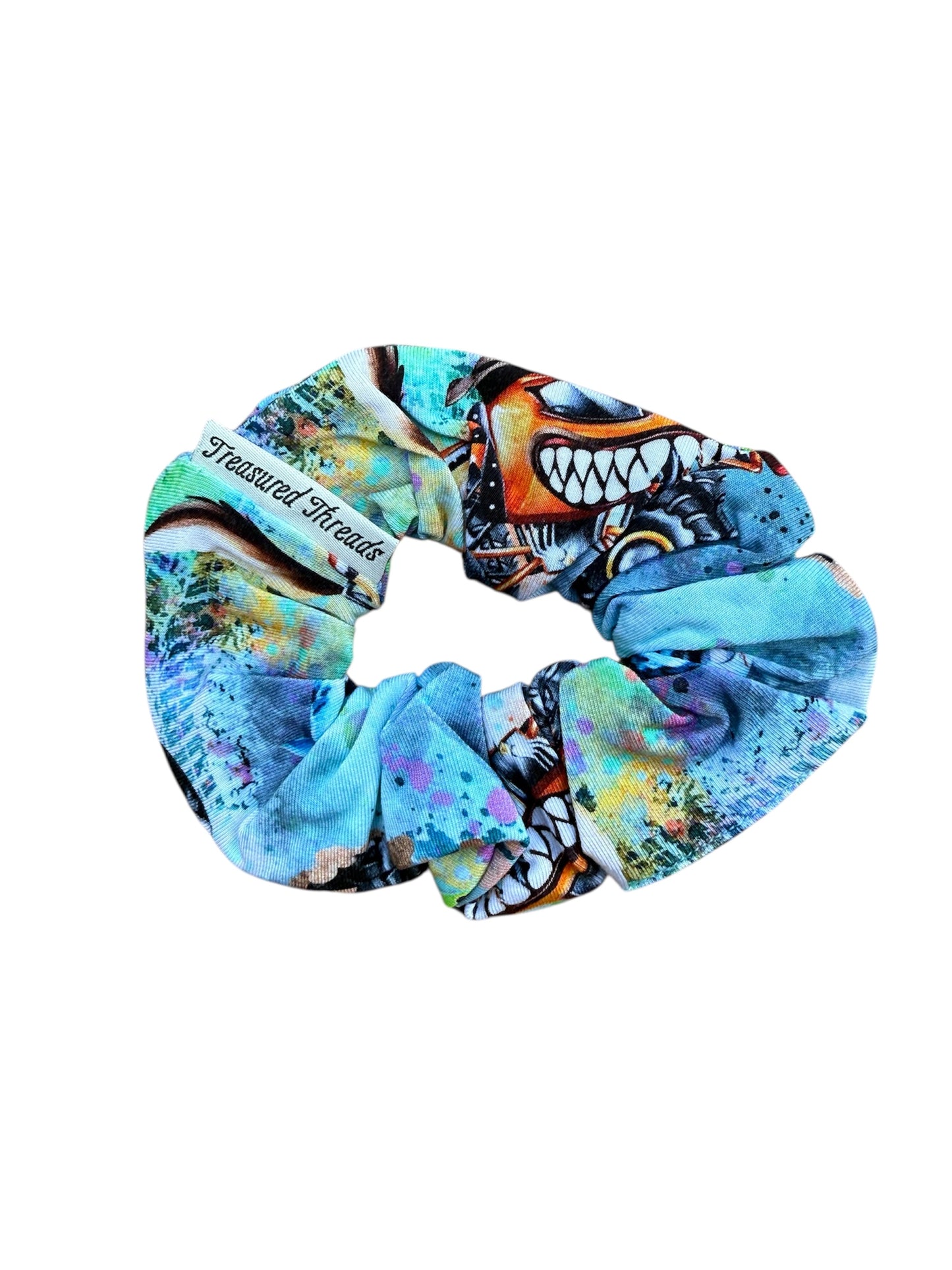 “Monster Truck Mayhem” Scrunchie