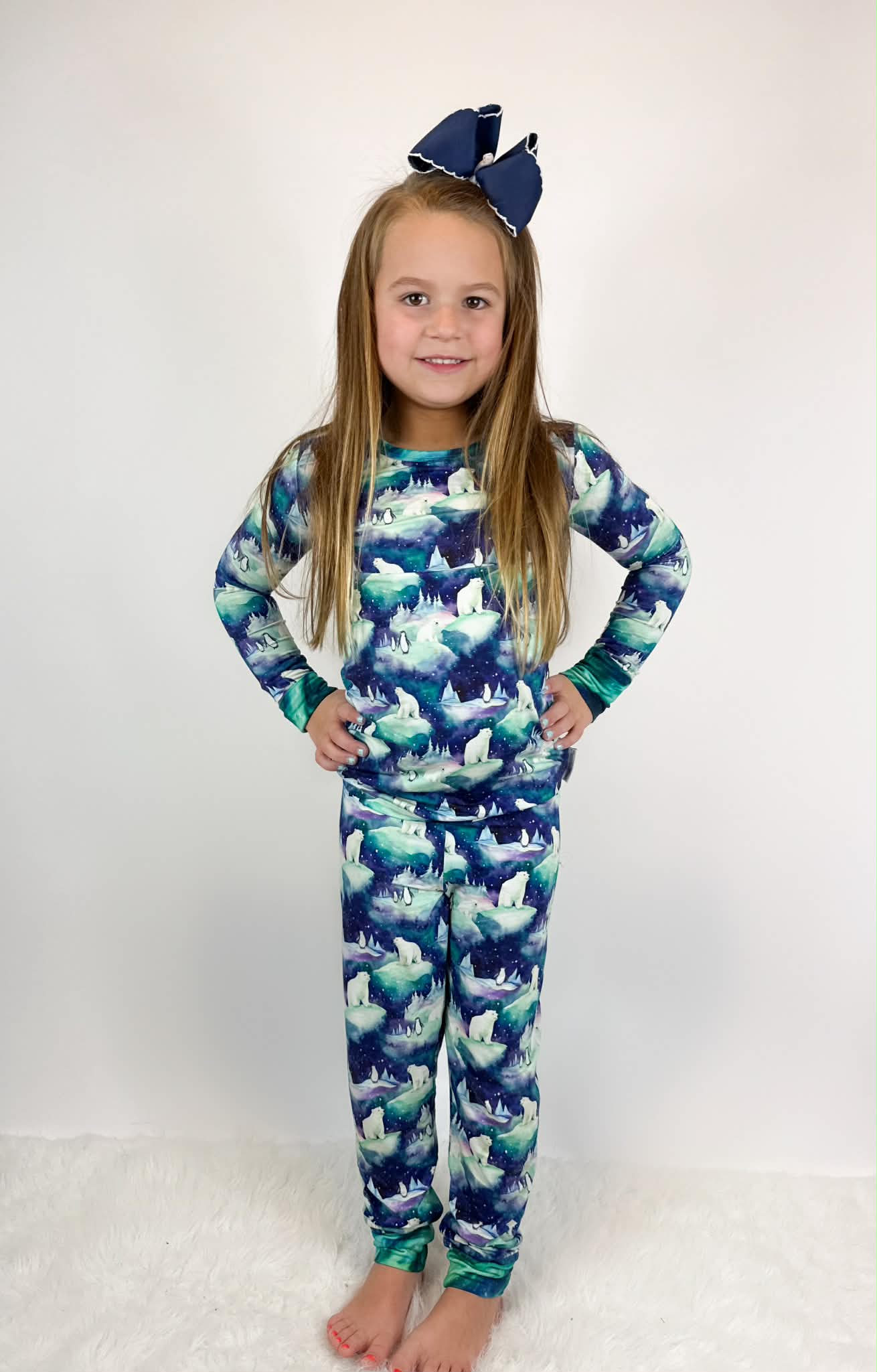 Aurora Bearealis Two-Piece Pajamas