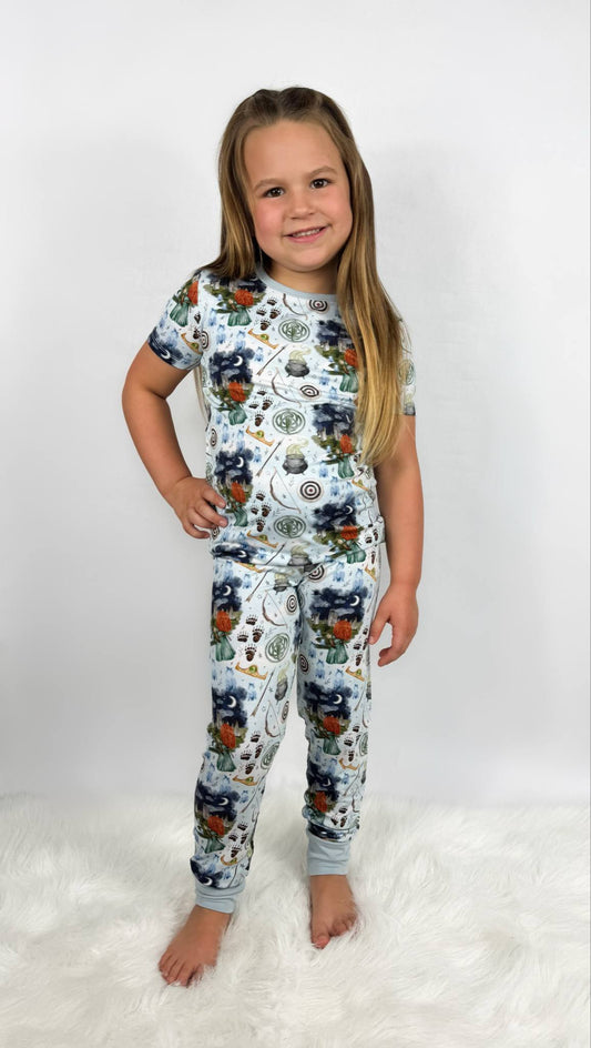 “Tiny but Brave” Two-Piece Pajamas