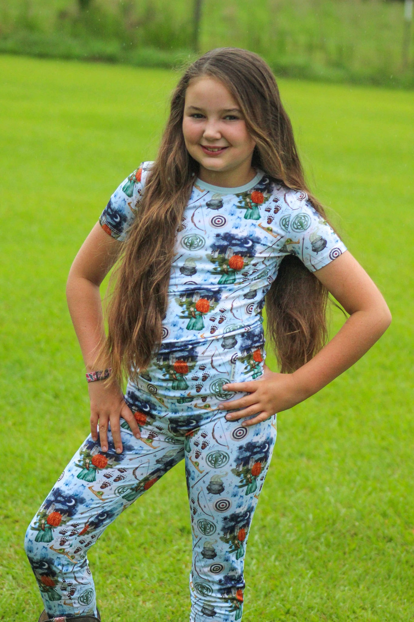 “Tiny but Brave” Two-Piece Pajamas
