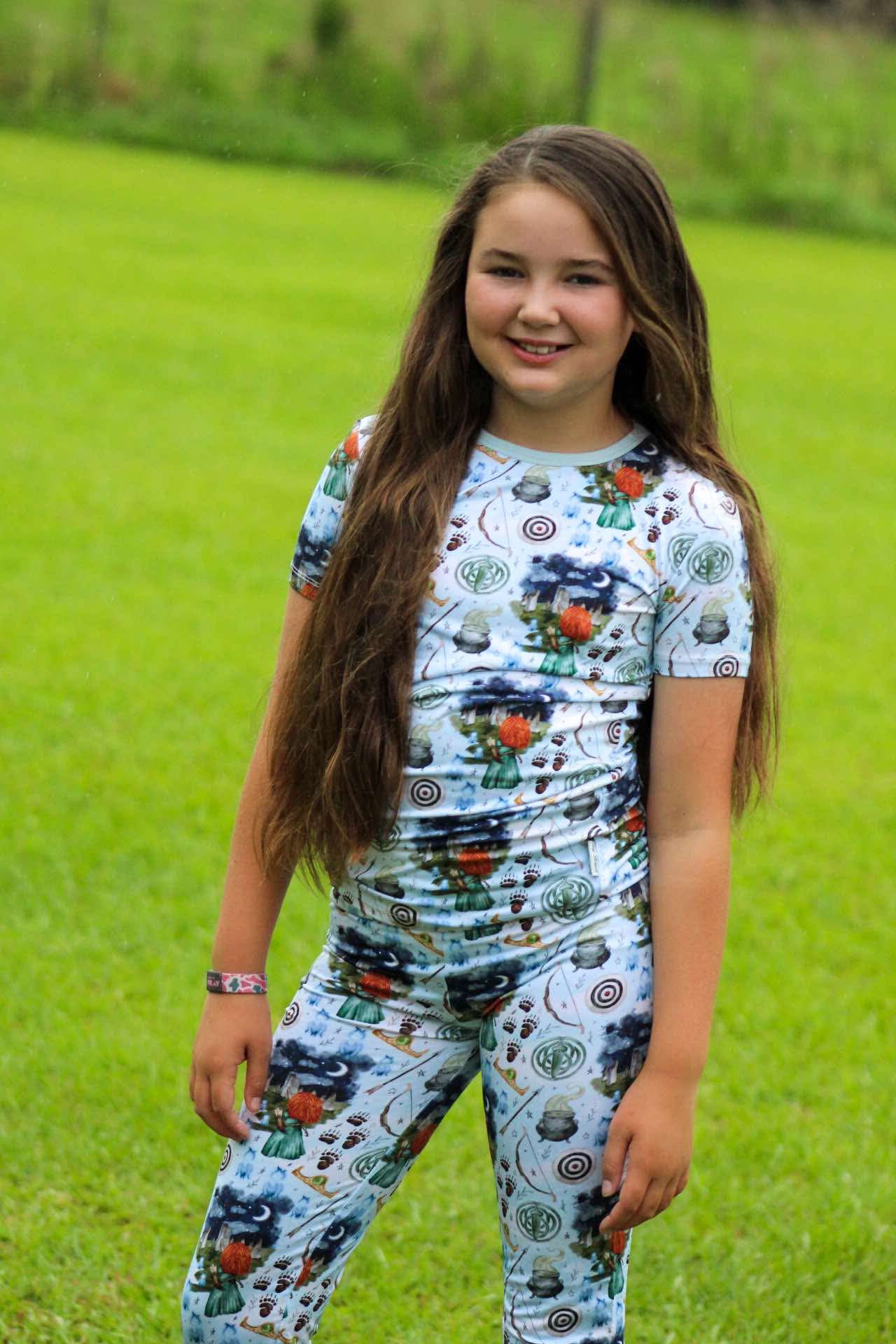 “Tiny but Brave” Two-Piece Pajamas