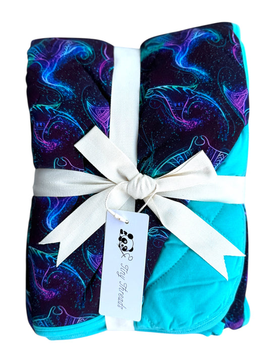 Majestic Manta Quilted Blanket