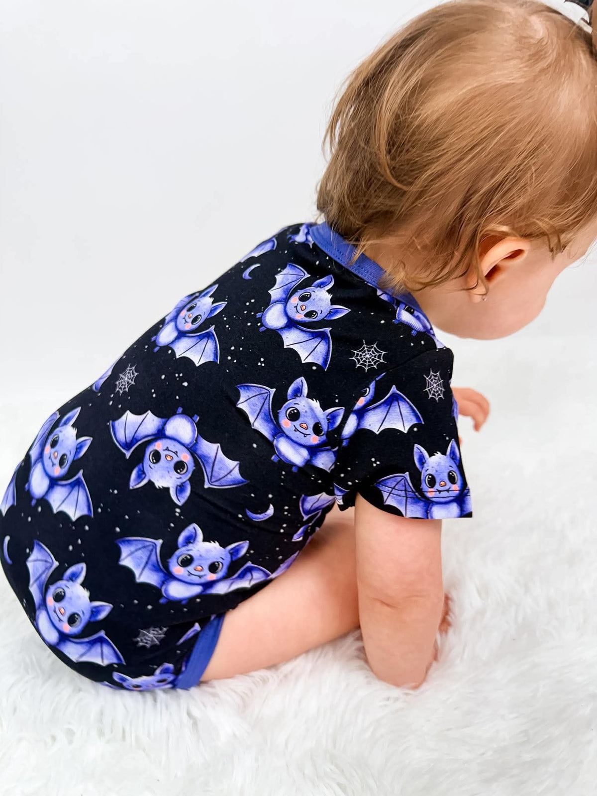 Moonlit Flutters Short Sleeved Bodysuit