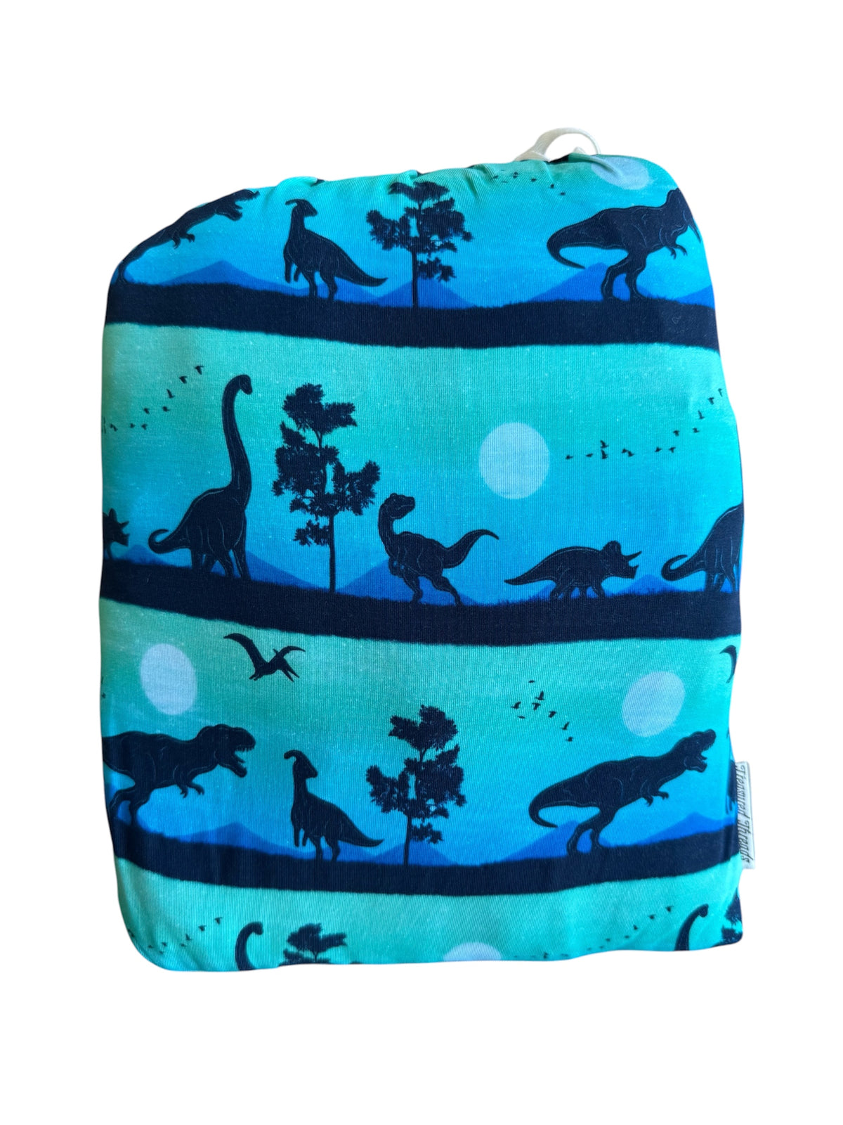 Dinos After Dark Twin Sheets with Pillowcase