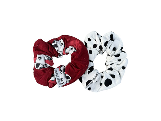 “Darling Dalmatians” Scrunchies