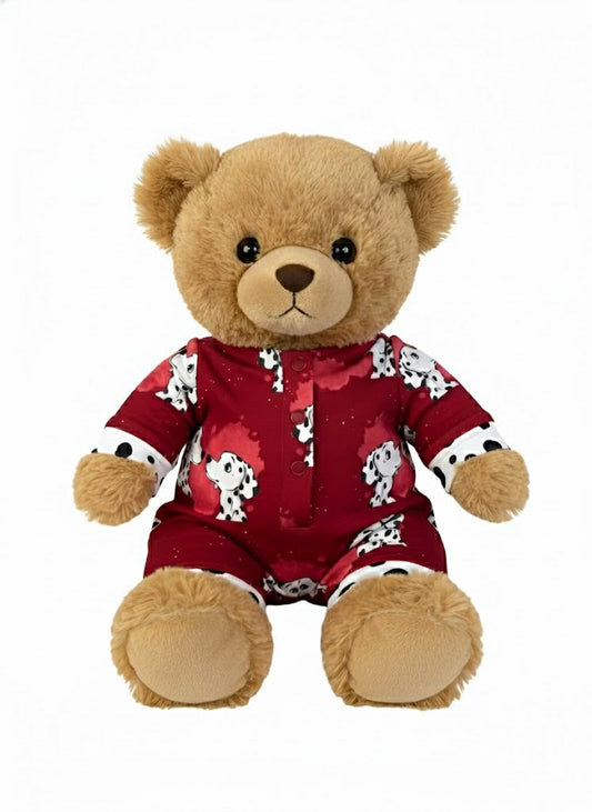“Darling Dalmatians” Doll Romper