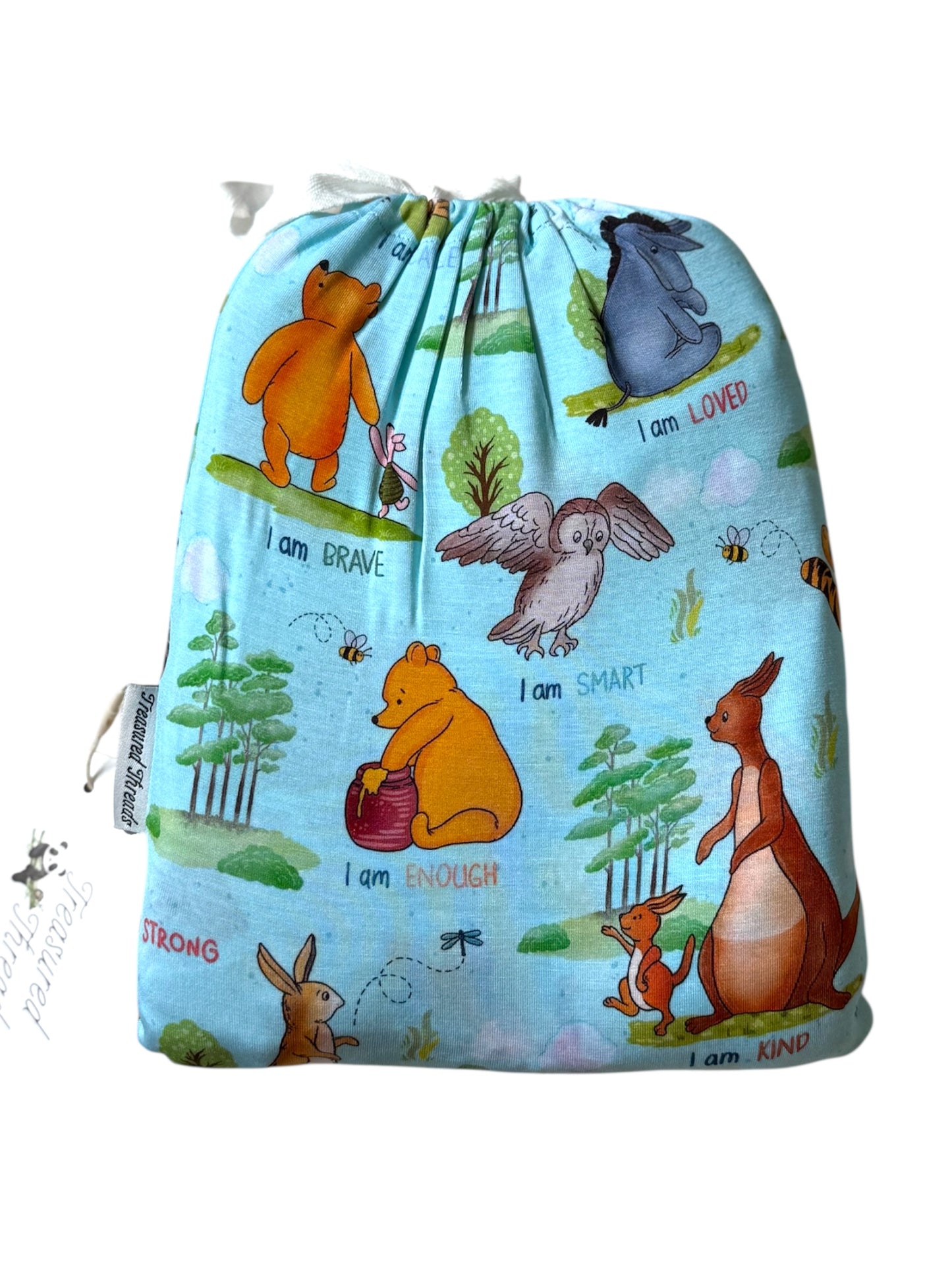 Pooh’s Path of Positivity Crib Sheets
