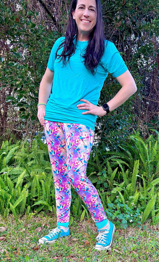 “Hummingbird Haven” Woman’s Joggers