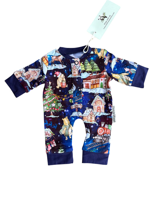 North Pole Magic Doll Romper