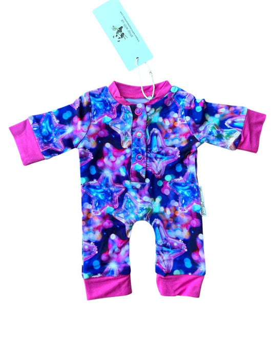 “Cosmic Burst” Doll Romper