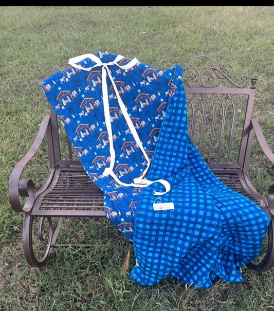 O Holy Night Adult Quilted Blanket