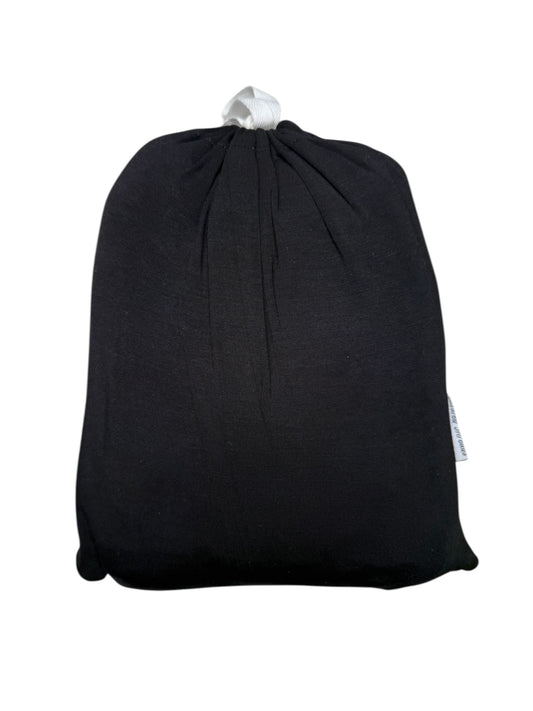 Solid Black Crib Sheets