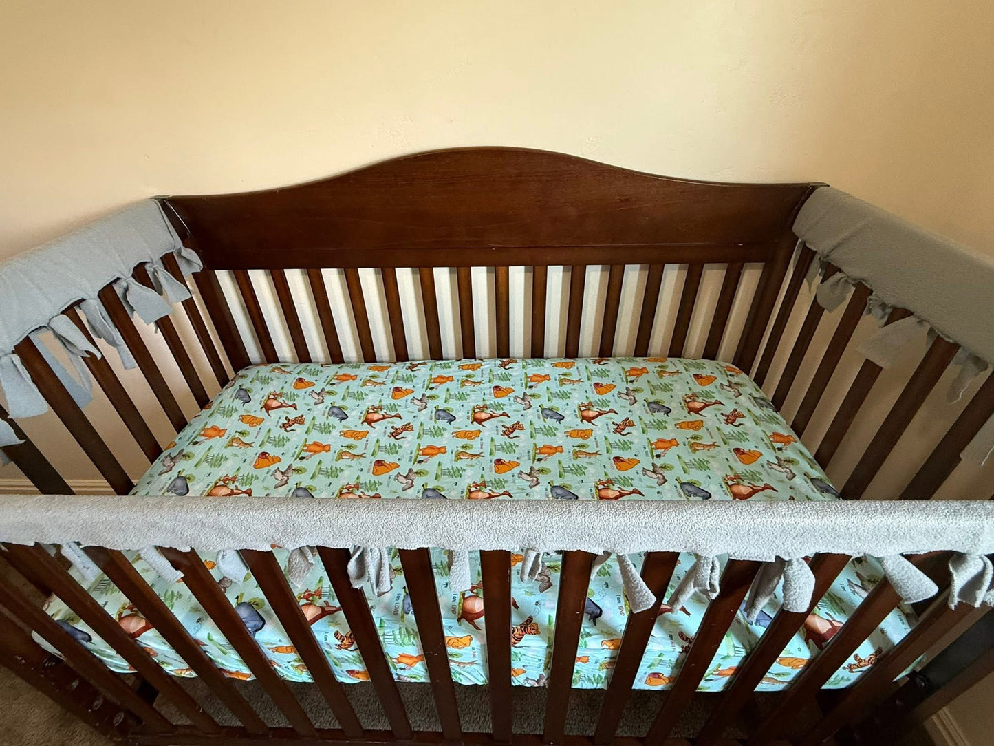 Pooh’s Path of Positivity Crib Sheets