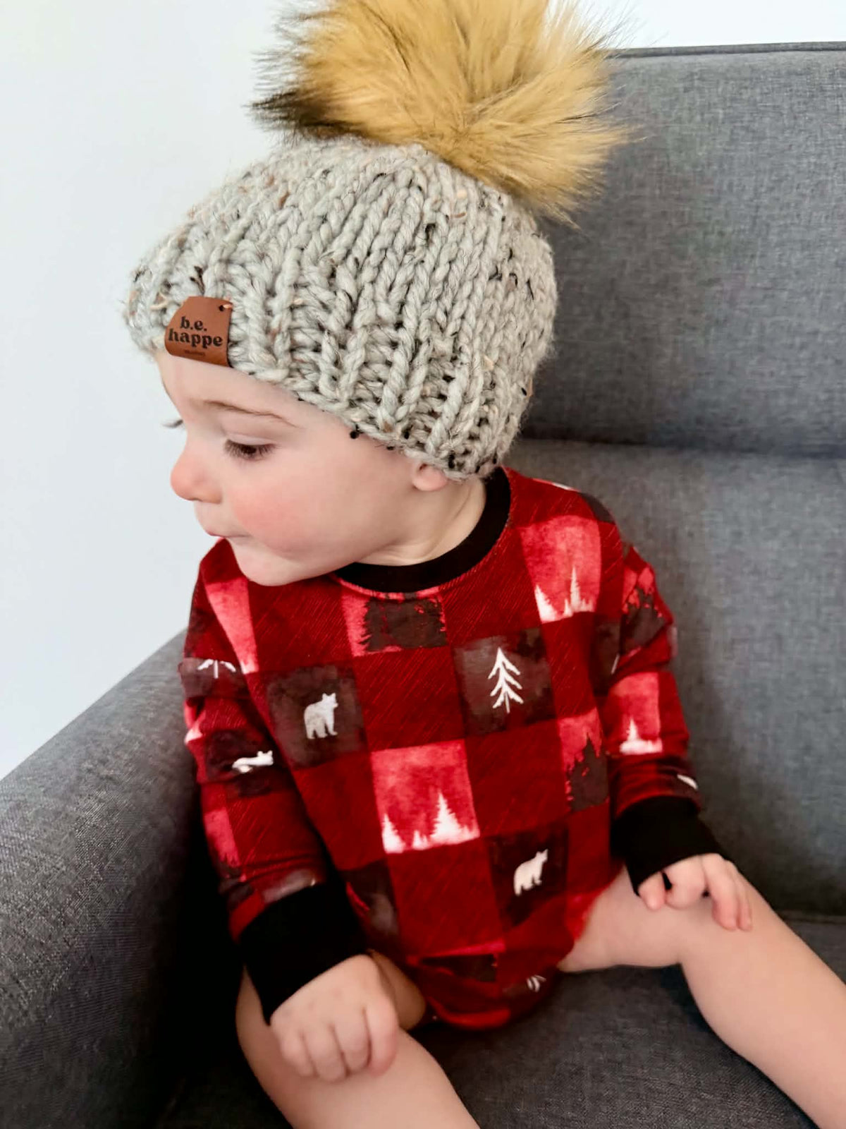 Into the Pines Long Sleeved Bubble Romper