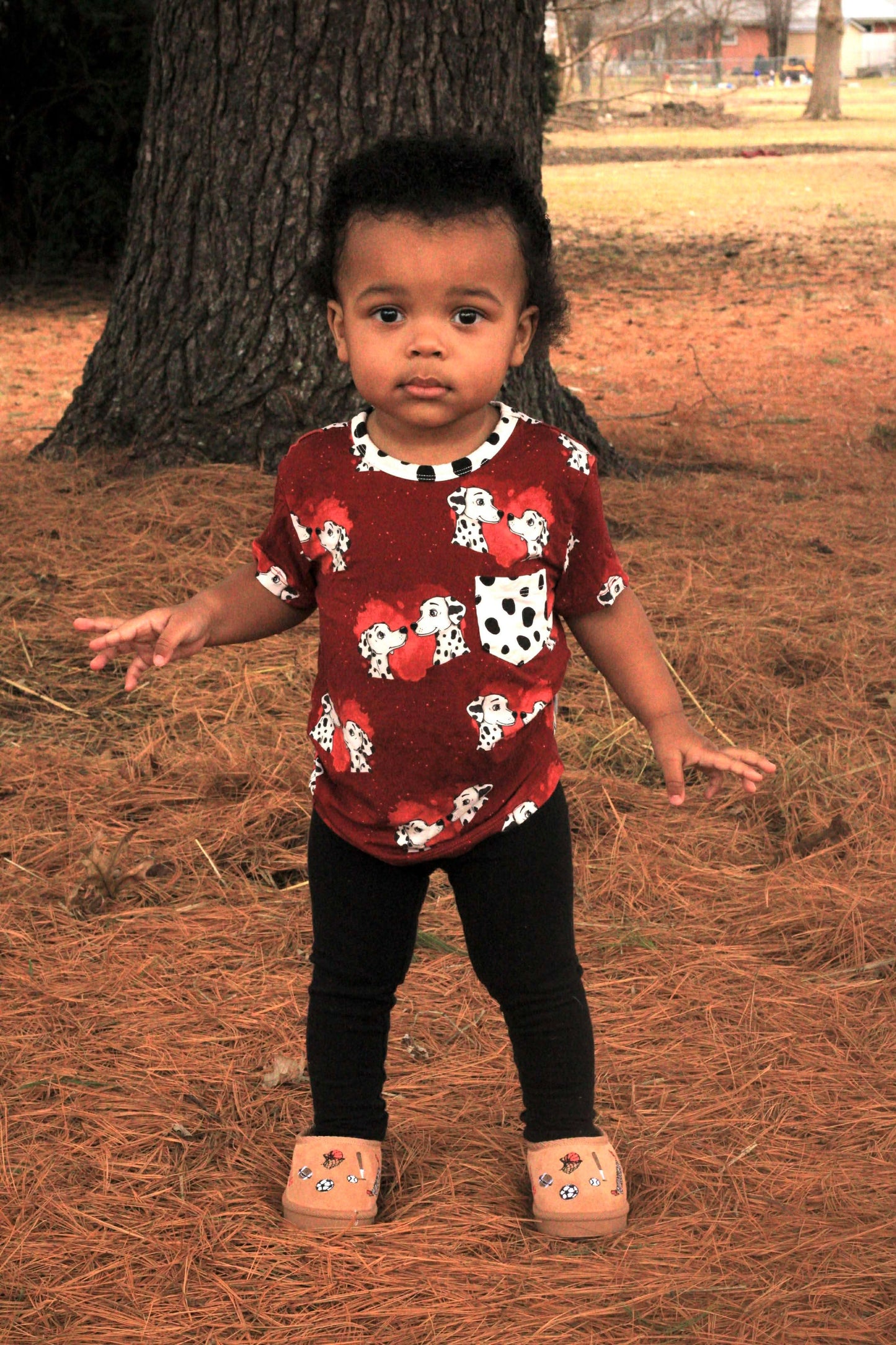 “Darling Dalmatians” Pocket T-Shirt
