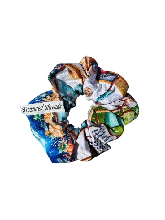 “Dinos at the Museum” Scrunchie