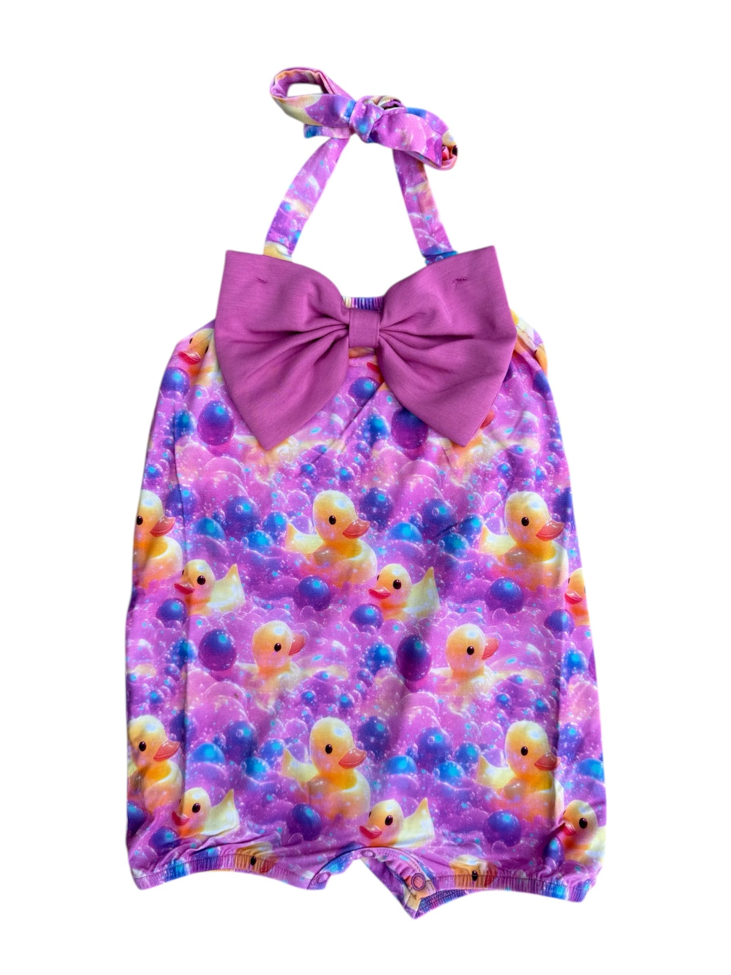 “Bubble Duckies” Halter Bubble
