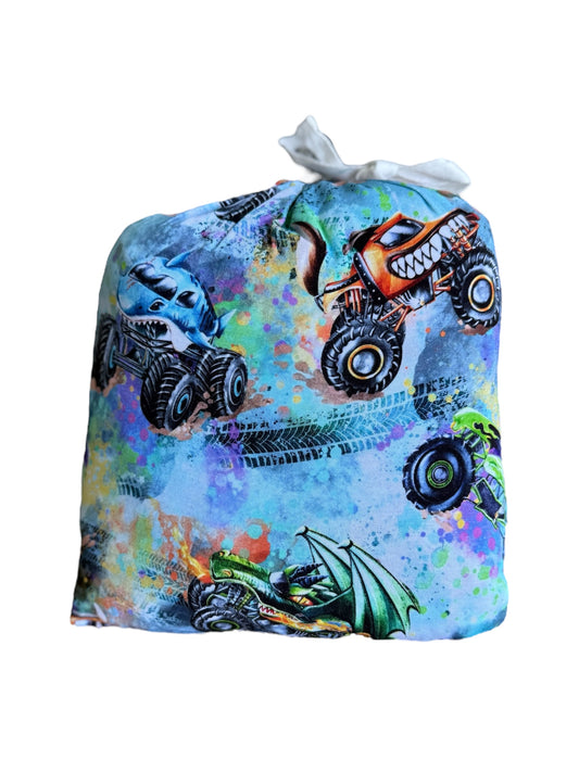 “Monster Truck Mayhem” Crib Sheets