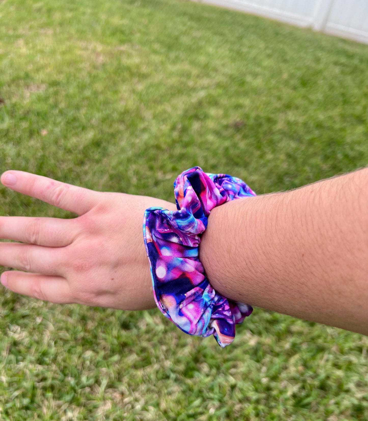 “Cosmic Burst” Scrunchie