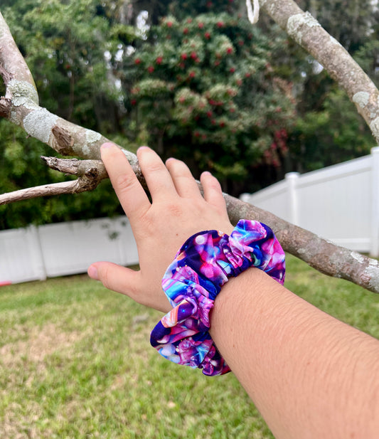 “Cosmic Burst” Scrunchie