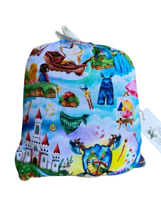 “Galaxy Land” Crib Sheets