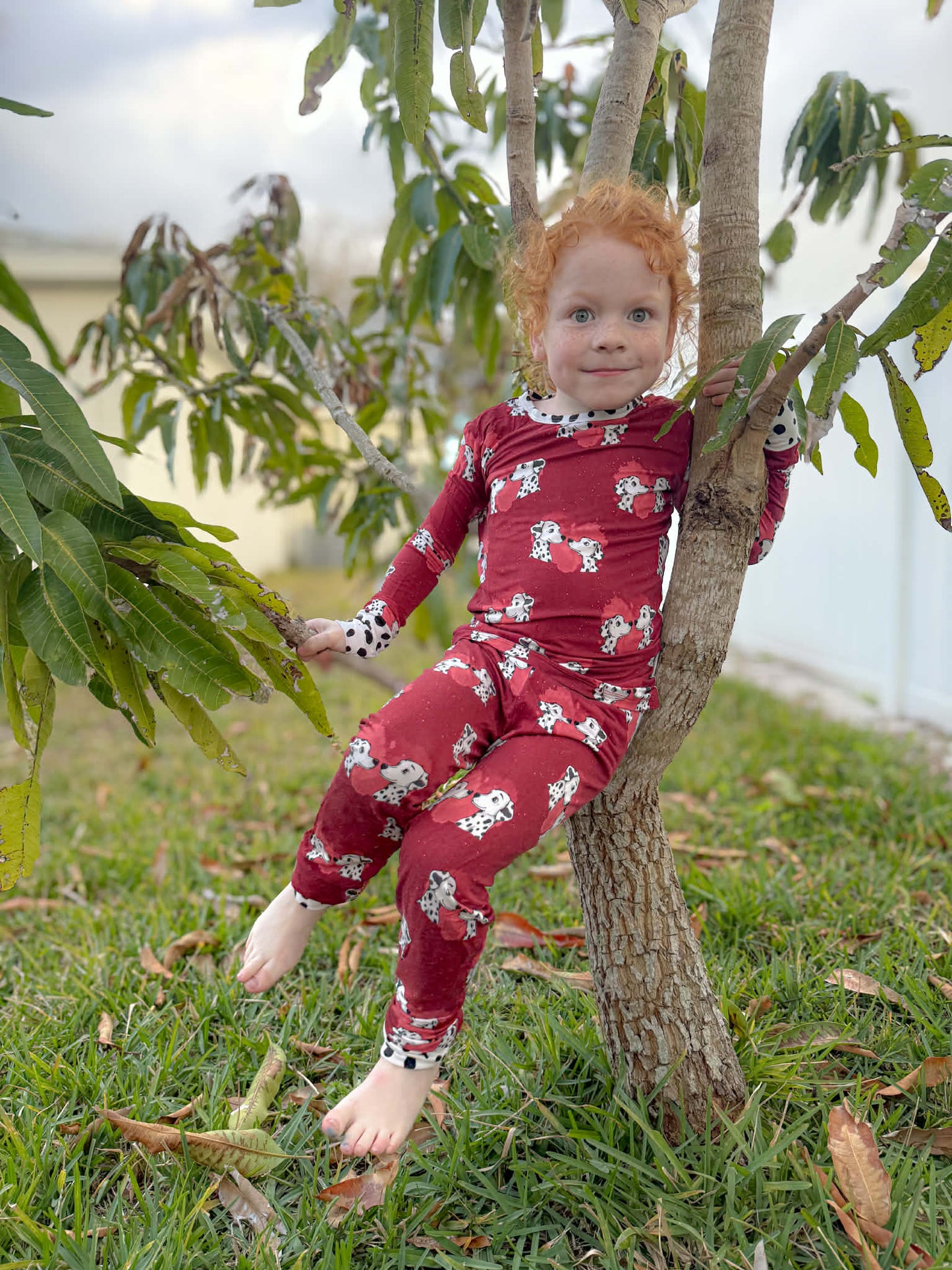 “Darling Dalmatians” Two-Piece Pajamas