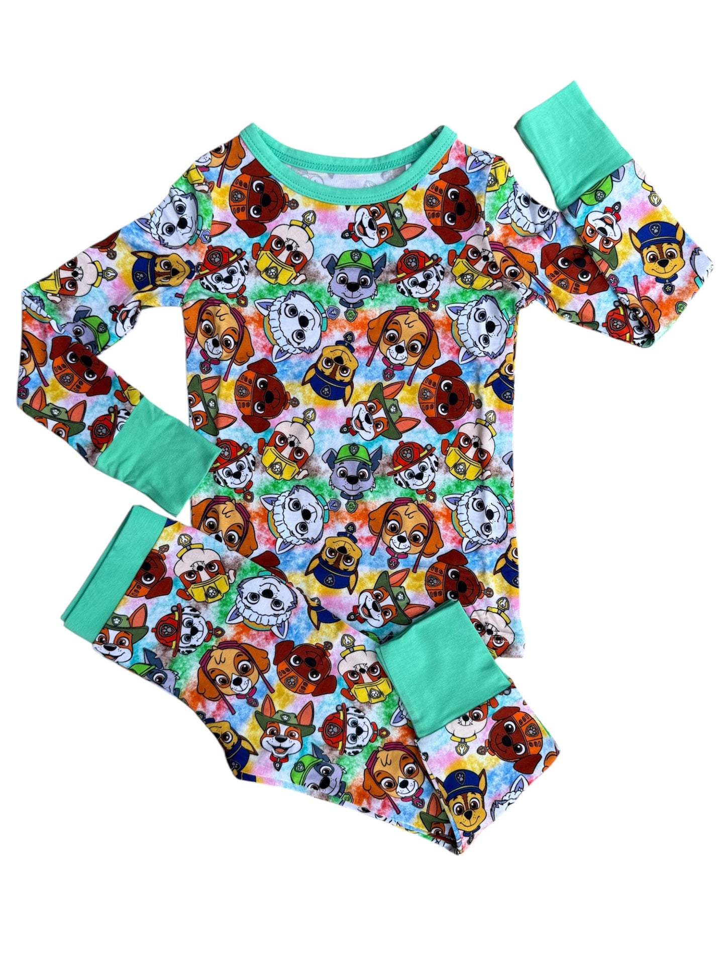 “Pups” Two-Piece Pajamas