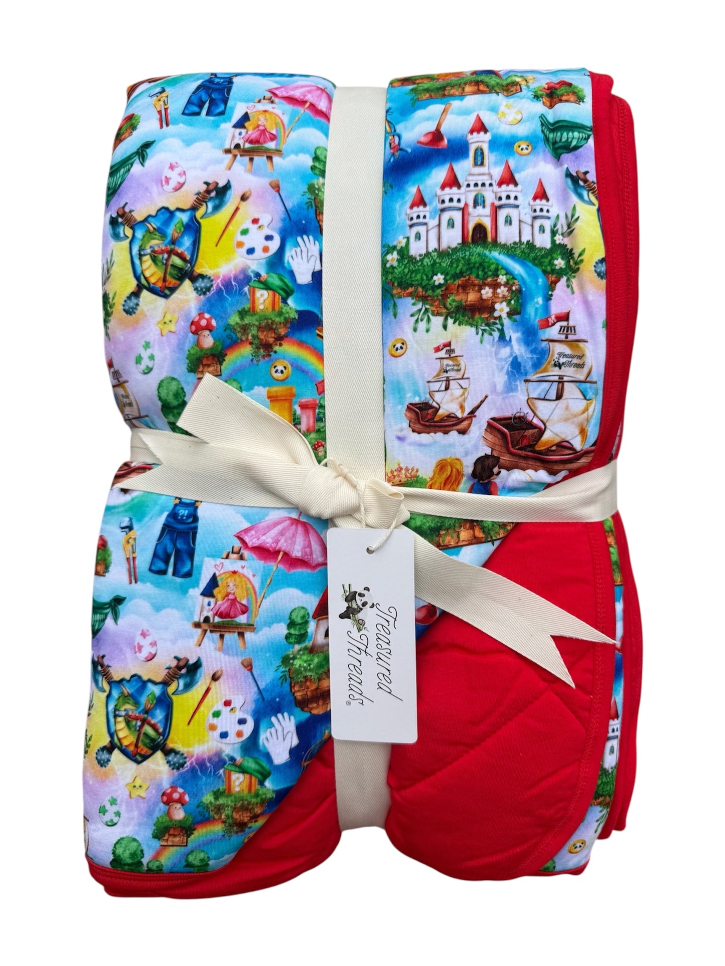 “Galaxy Land” Quilted Blanket