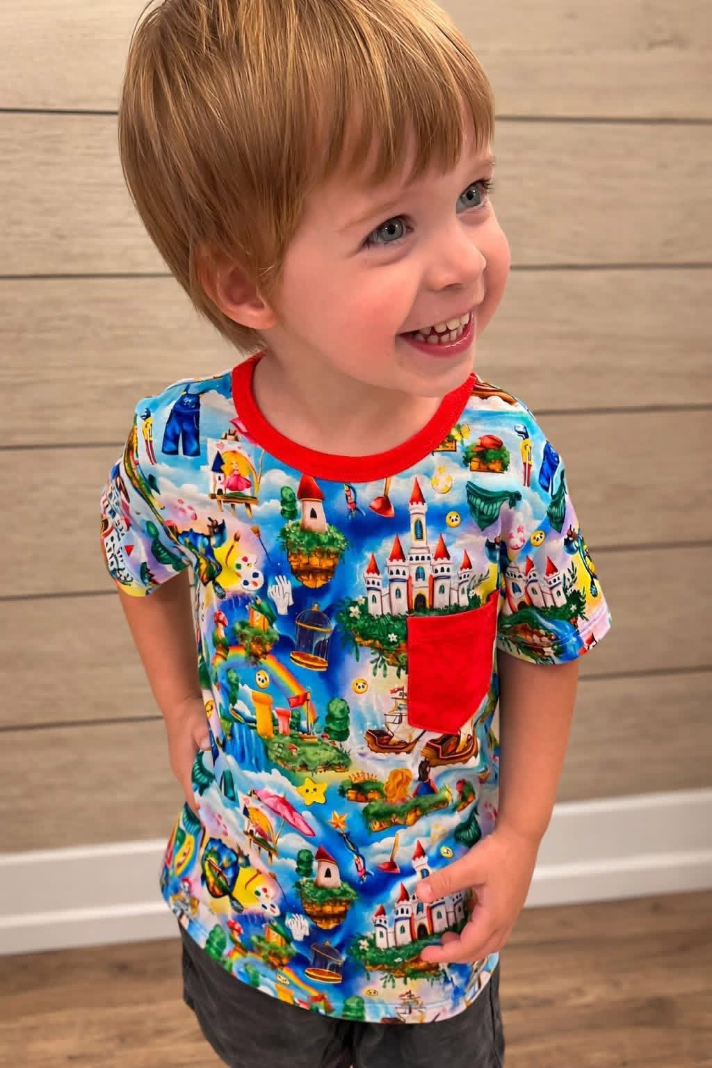 “Galaxy Land” Pocket T-Shirt